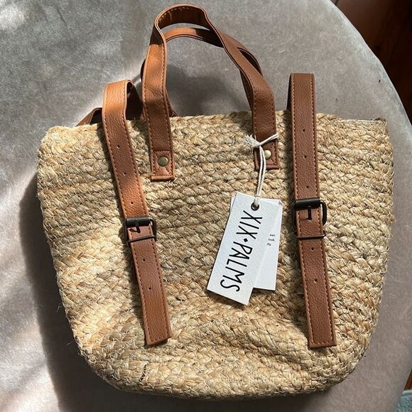 NWT BEACHLY Palms Shorebreak Picnic Cooler Market Tropical Beach Bag main image 7